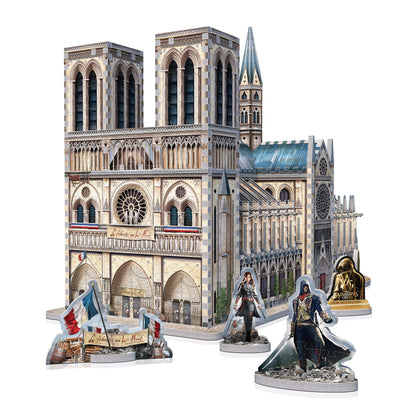 Wrebbit 3D Puzzle - Assassins Creed Notre Dame
