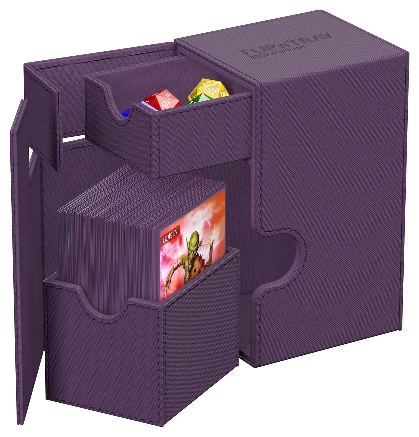Ultimate Guard Flip`n`Tray 80+ XenoSkin Monocolor Purple