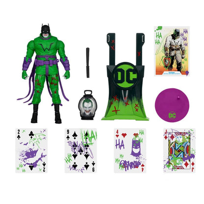 DC Multiverse Batman Batman Last Knight on Earth Jokerized Gold Label 18cm