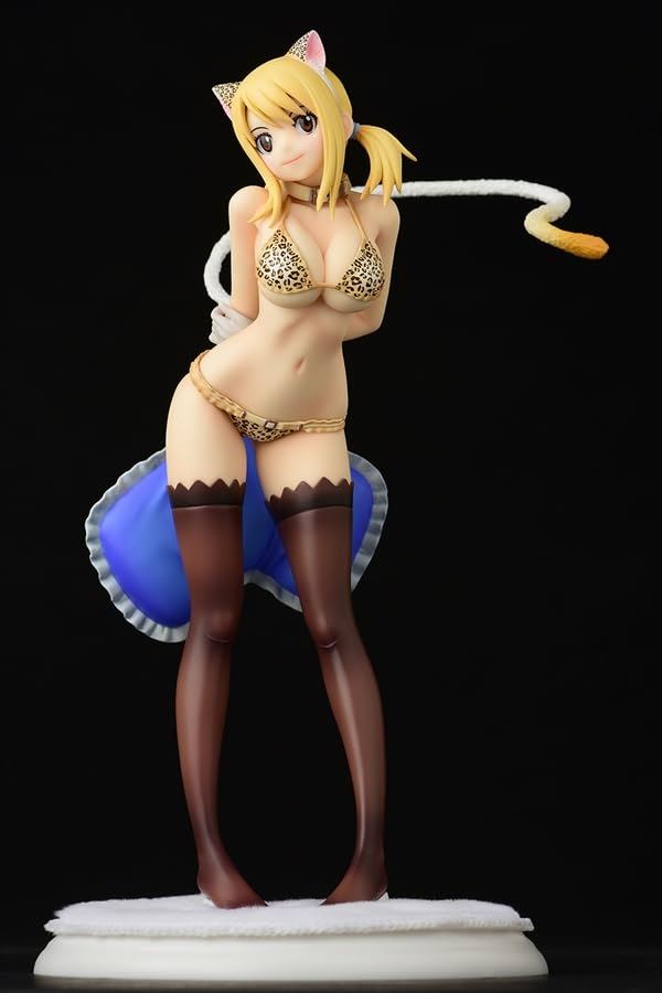 Fairy Tail Statue 1/6 Lucy Heartfilia - Leopard print CAT Gravure_Style 25 cm