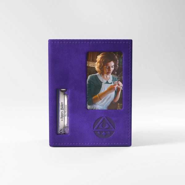 UNIT Gamegenic Arkham Horror Investigator Deck Tome - Mystic (Purple)