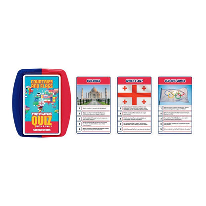 Top Trumps Quiz  Countries and Flags /Toys