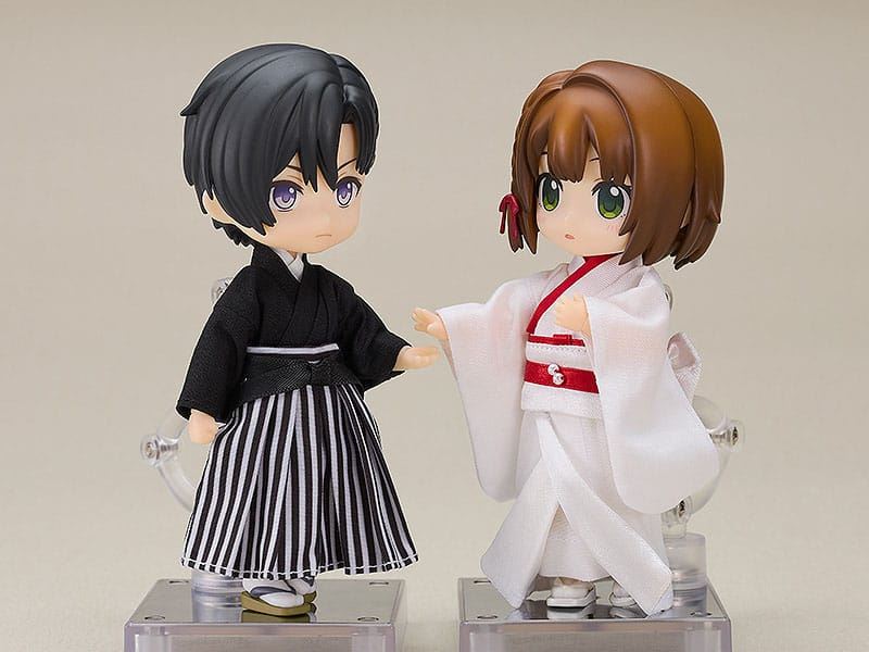 Original Character Accessories for Nendoroid Figures Outfit Set Haori & Hakama