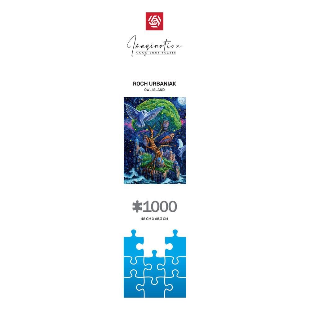 Roch Urbaniak Imagination Puzzle Owl Island / Wyspa S?w (1000 pieces)