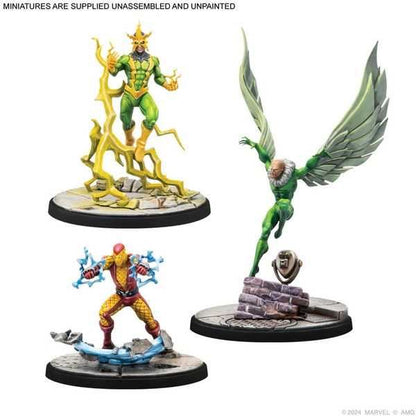 Marvel: Crisis Protocol ? Electro & Sandman & Shocker & Vulture
