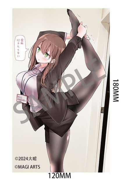 Original Character PVC Statue 1/6 OL-chan Who Doesn't Want to Go to Work White V