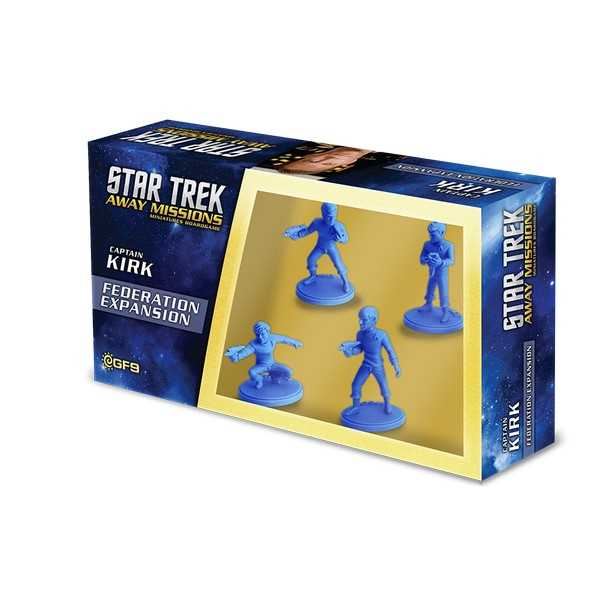 Gale Force Nine Star Trek: Away Missions - Federation - Kirk, Spock, Bones, Chek