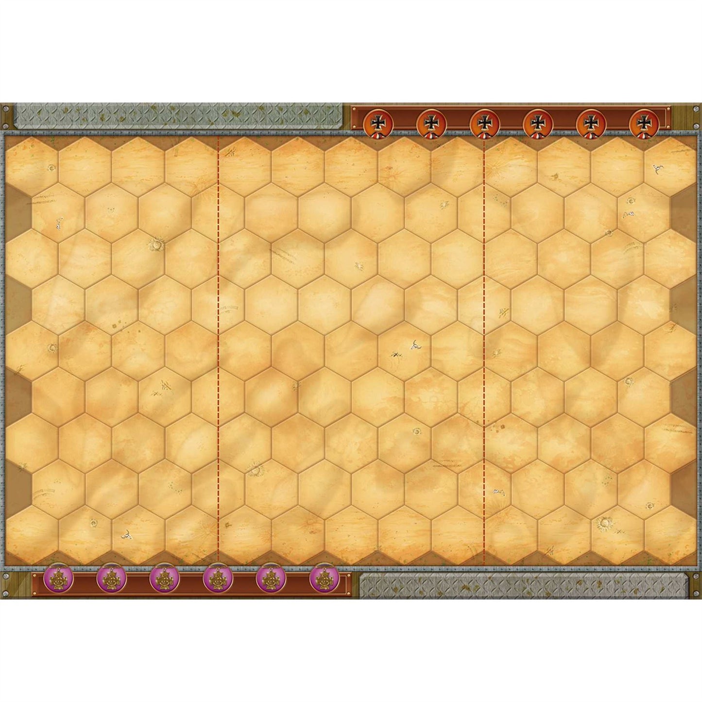 Memoir '44 Winter/Desert Board Map