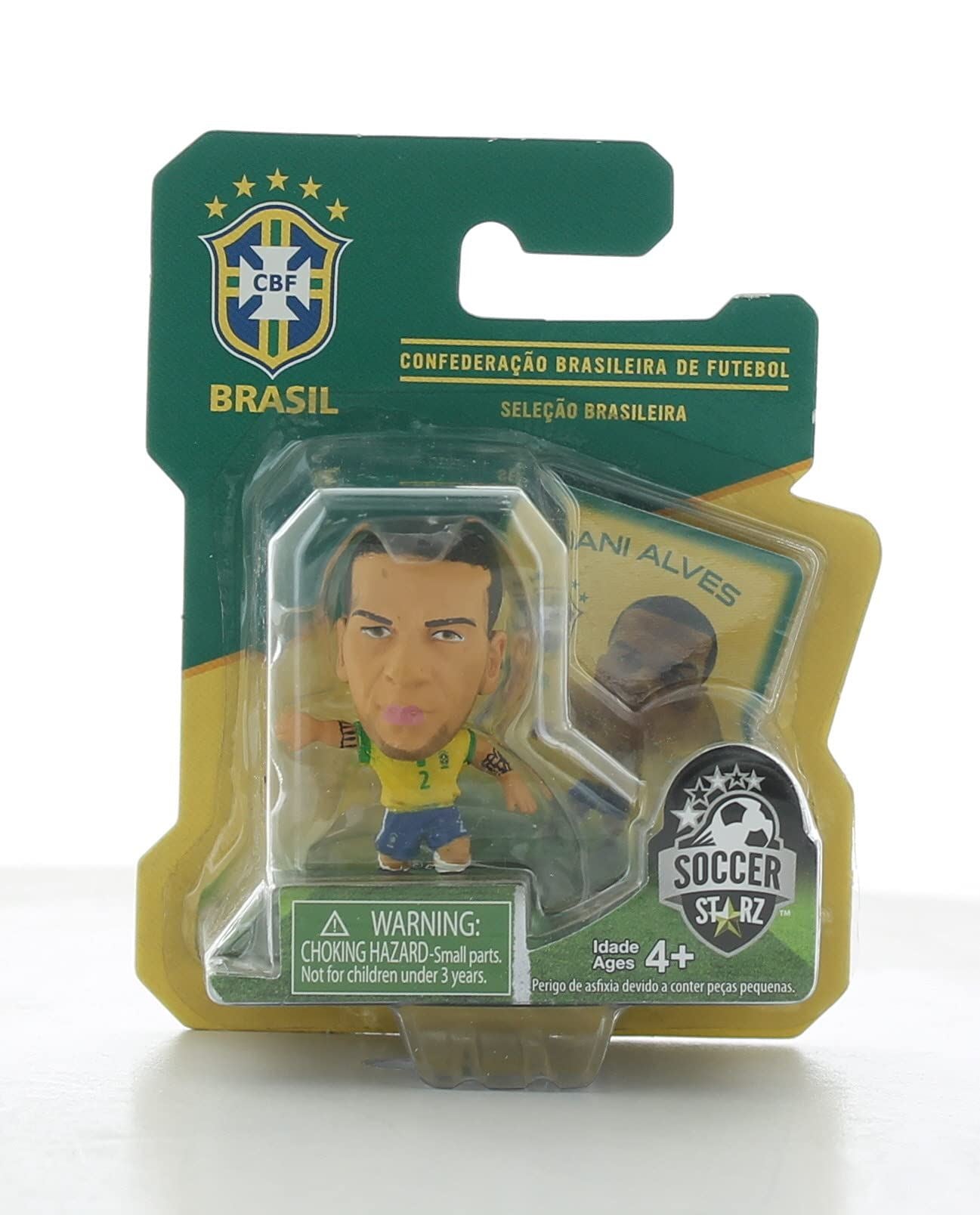 Soccerstarz - Brazil Dani Alves - Home Kit
