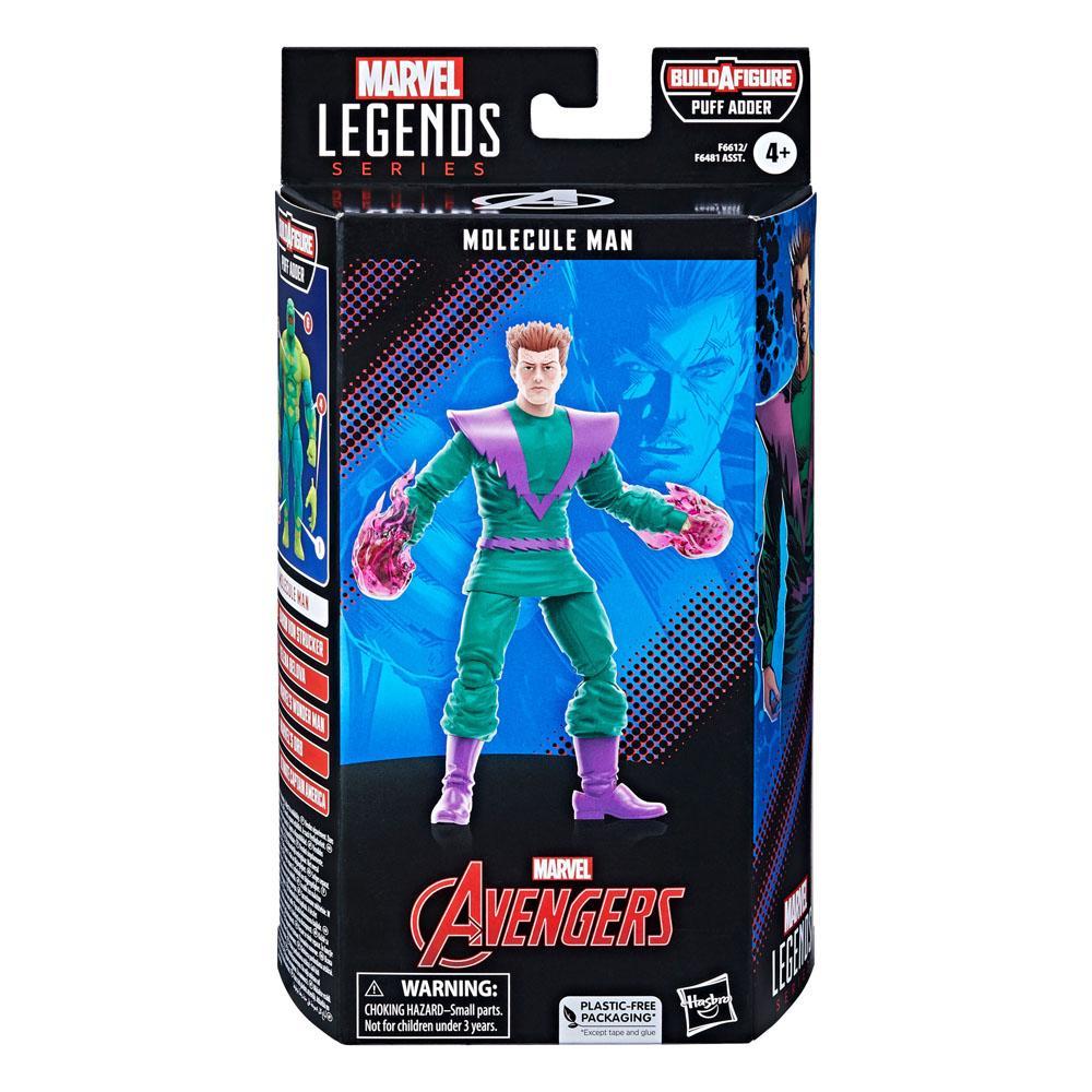 Marvel Legends Action Figure Puff Adder BAF: Molecule Man 15 cm