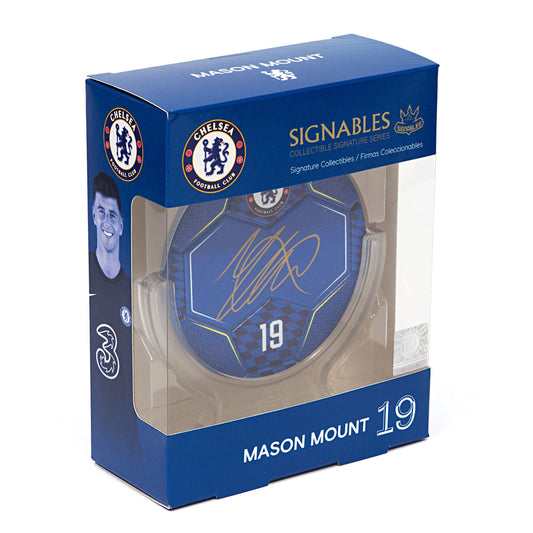 Signables Signature Disk - Chelsea (Mason Mount) /Merch