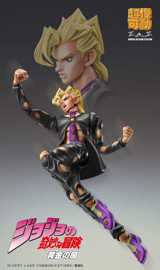 JoJo's Bizarre Adventure Part 5 Golden Wind Chozokado Pannacotta Fugo Black 15cm