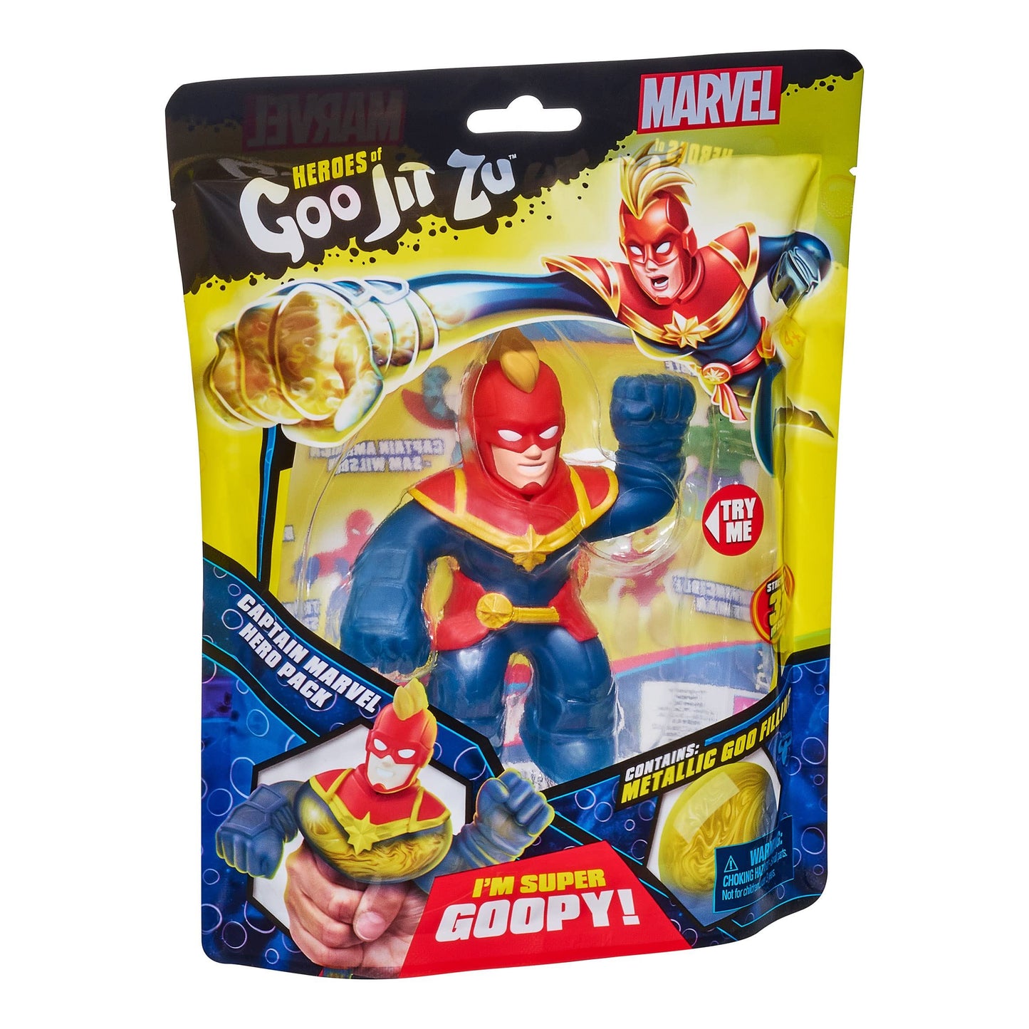 Heroes of Goo Jit Zu - Marvel Super Heroes Captain Marvel /Toys