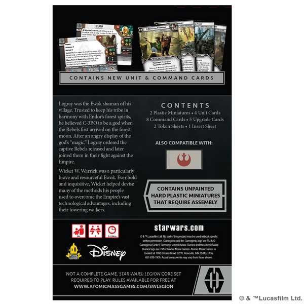 Logray & Wicket Commander Expansion: Star Wars Legion