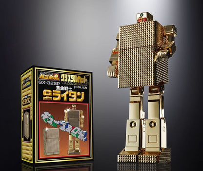Golden Warrior Gold Lightan Soul of Chogokin Diecast Action Figure GX-32SP Gold