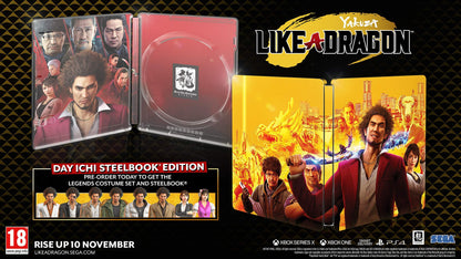 Yakuza: Like a Dragon - Day Ichi Steelbook Edition (compatible with Xbox One)