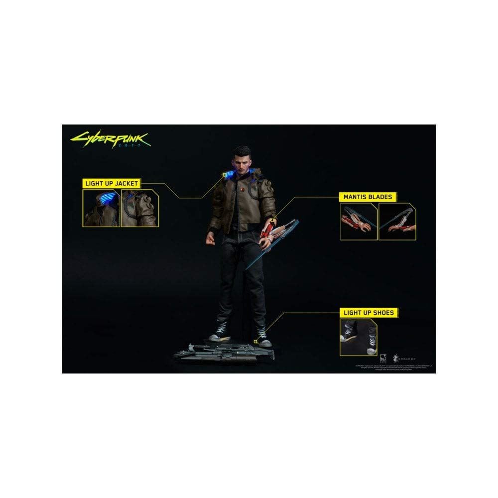 PureArts - Cyberpunk 2077 V Male 1:6 Scale Action Figurine