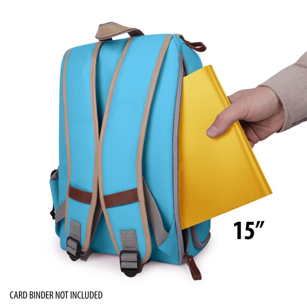 Enhance TCG Series Trading Card Backpack Designer Edition Blue Mid-Size