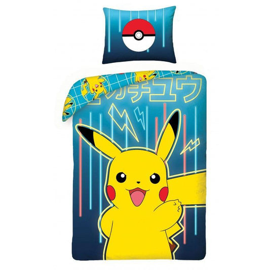 Pok?mon Duvet Set Pikachu 140 x 200 cm / 70 x 90 cm