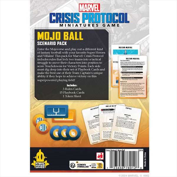 Mojo Ball Scenario Pack: Marvel Crisis Protocol
