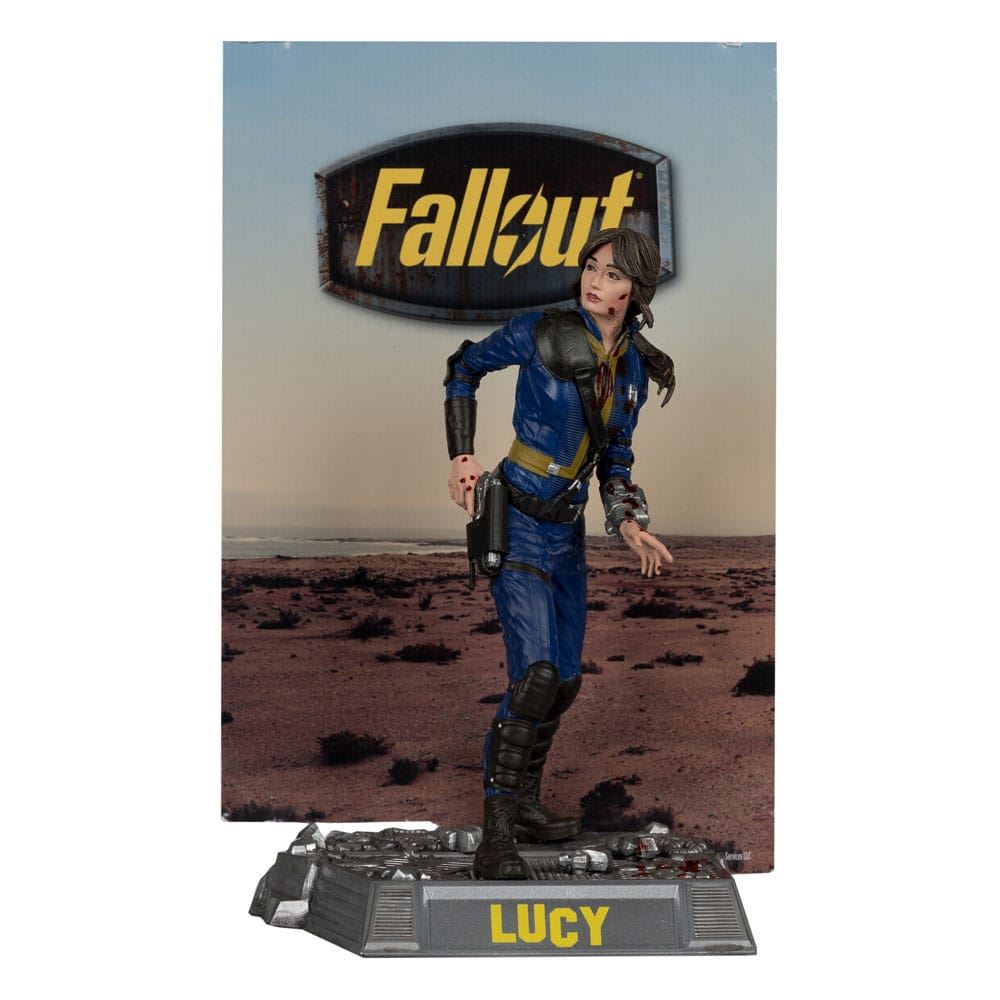 Fallout Movie Maniacs PVC Statue 4-Pack Lucy, Maximus, The Ghoul & Vault Boy 15