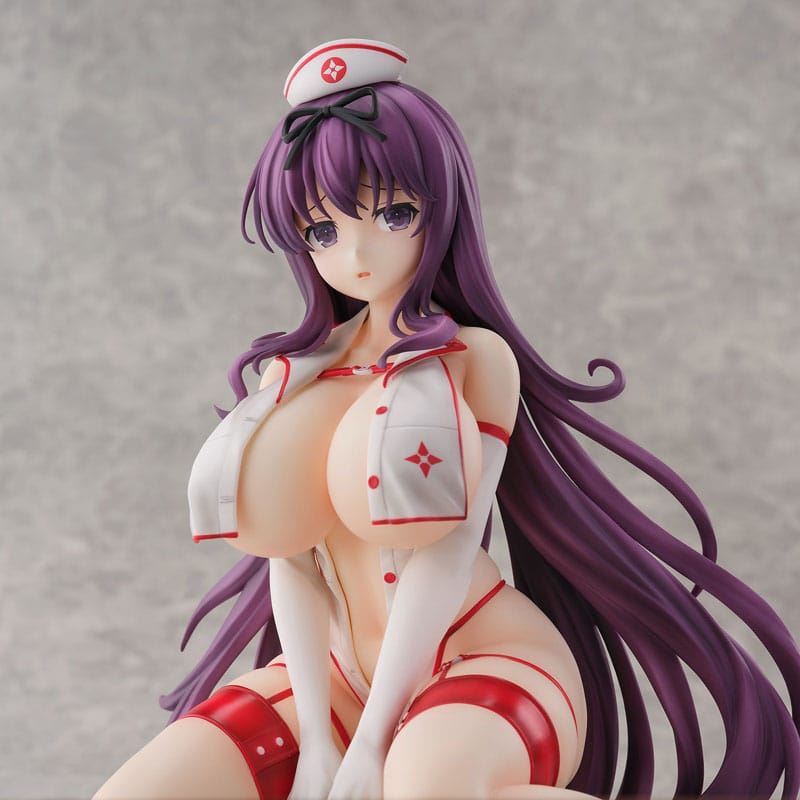 Shinobi Master Senran Kagura: New Link PVC Statue 1/4 Murasaki: Sexy Nurse Ver.