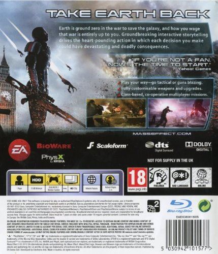 Mass Effect 3 /PS3 *New & Sealed*