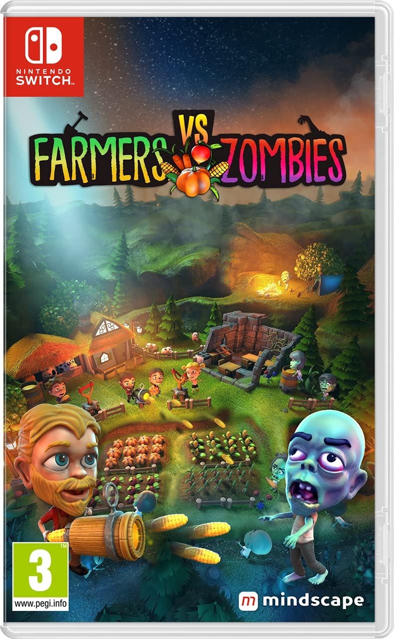 Farmers vs Zombies /Switch *New & Sealed*