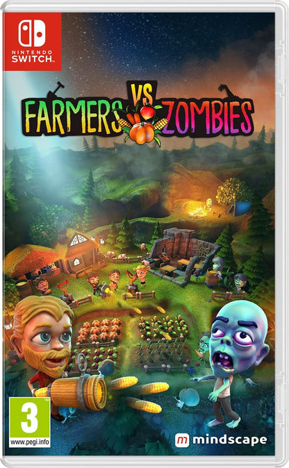 Farmers vs Zombies /Switch *New & Sealed*