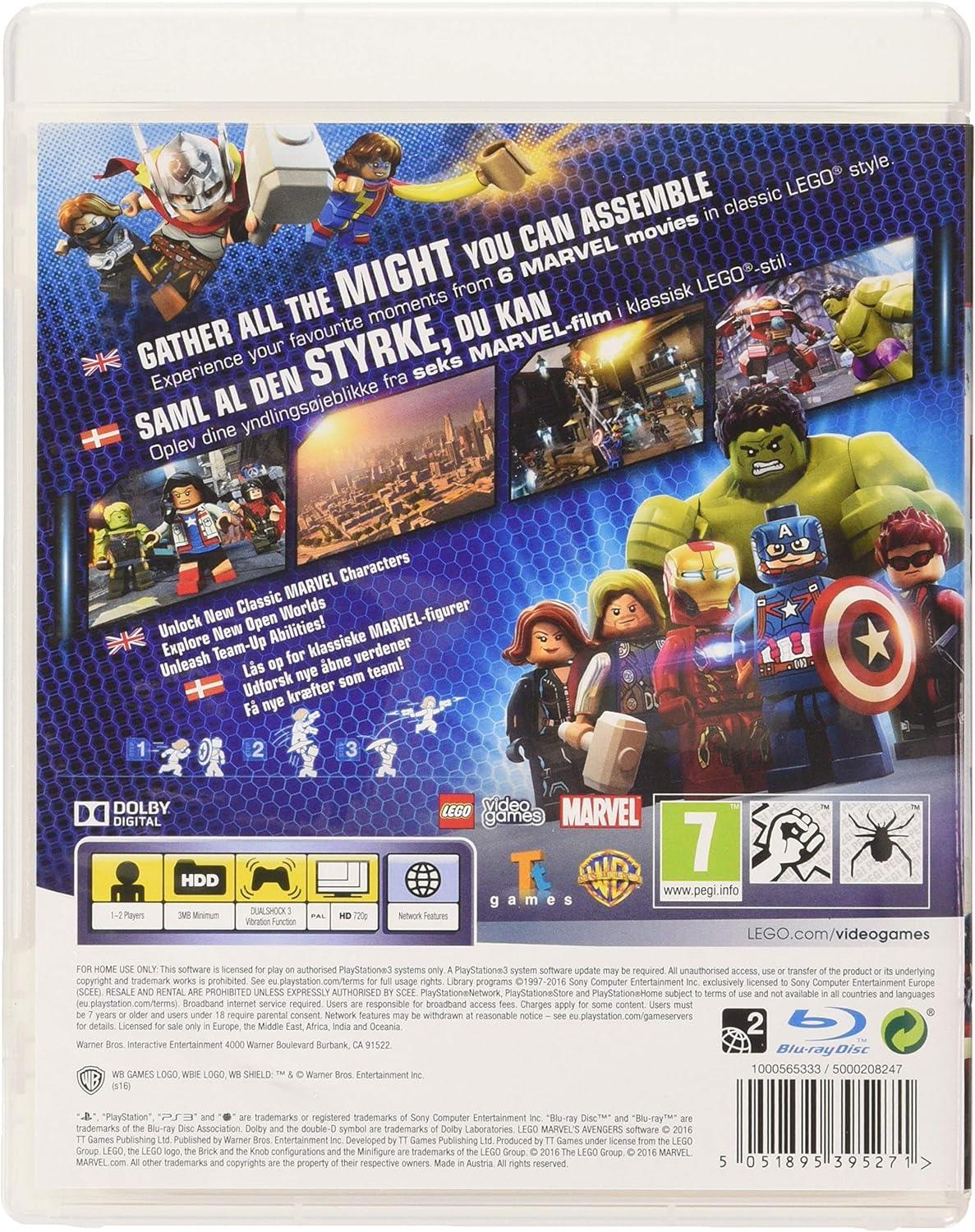 Lego Marvel Avengers (Eng/Nordic) (DELETED TITLE) /PS3 *New & Sealed*