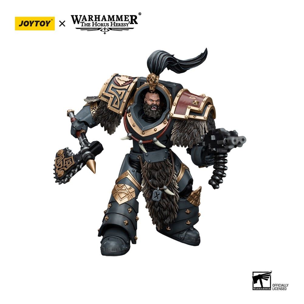 Warhammer The Horus Heresy Action Figure 1/18 Space Wolves Varagyr Wolf Guard Sq