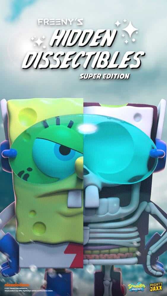 Spongebob Squarepants Blind Box Hidden Dissectibles Series 04 (Super ed.) Displa