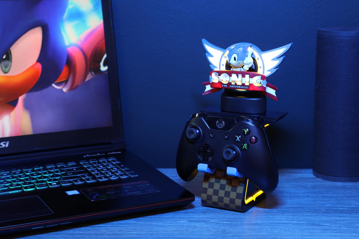 Sonic The Hedgehog Ikon Cable Guy Logo 20 cm