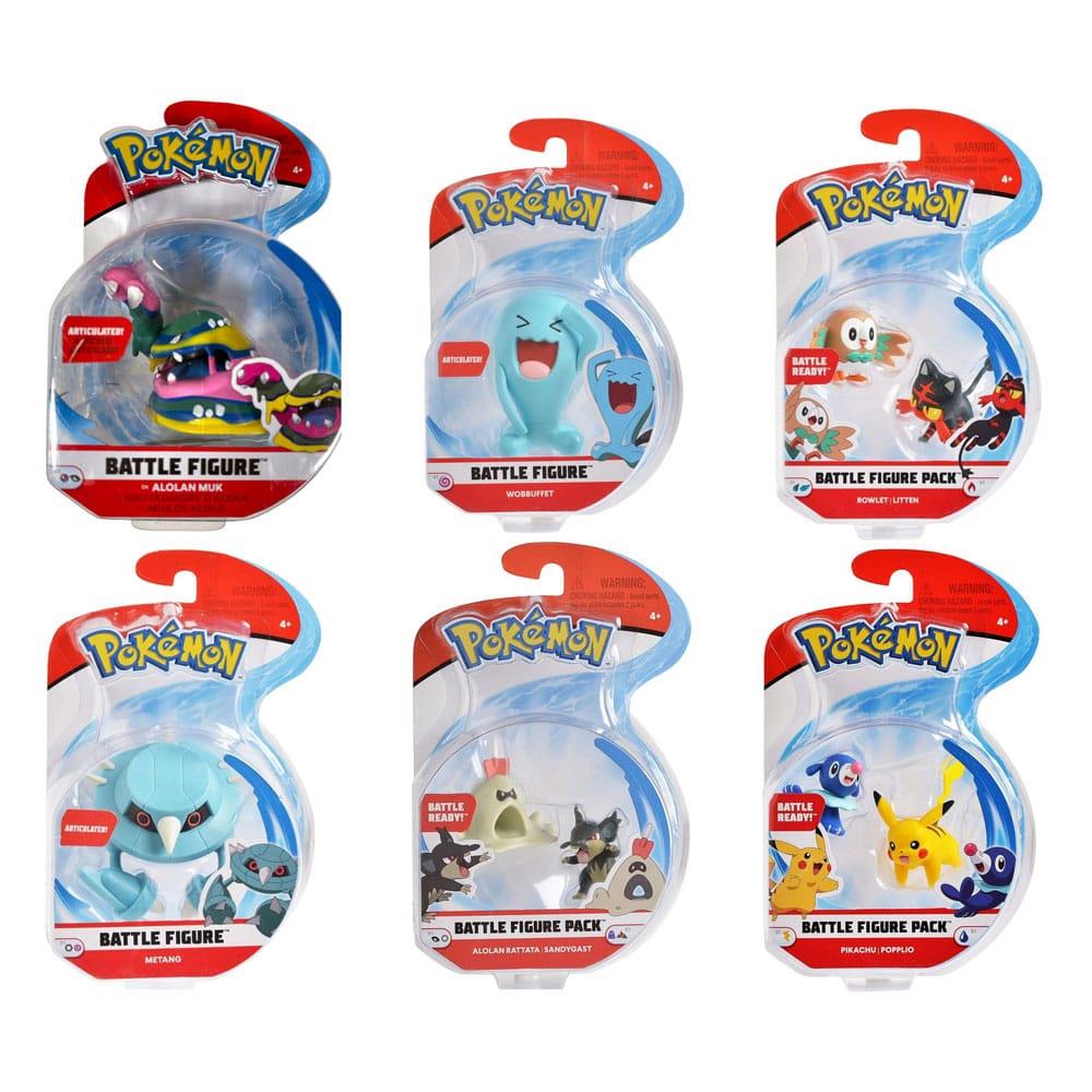 Pok?mon Battle Figure Pack Mini Figures Assortment 5 cm (6)