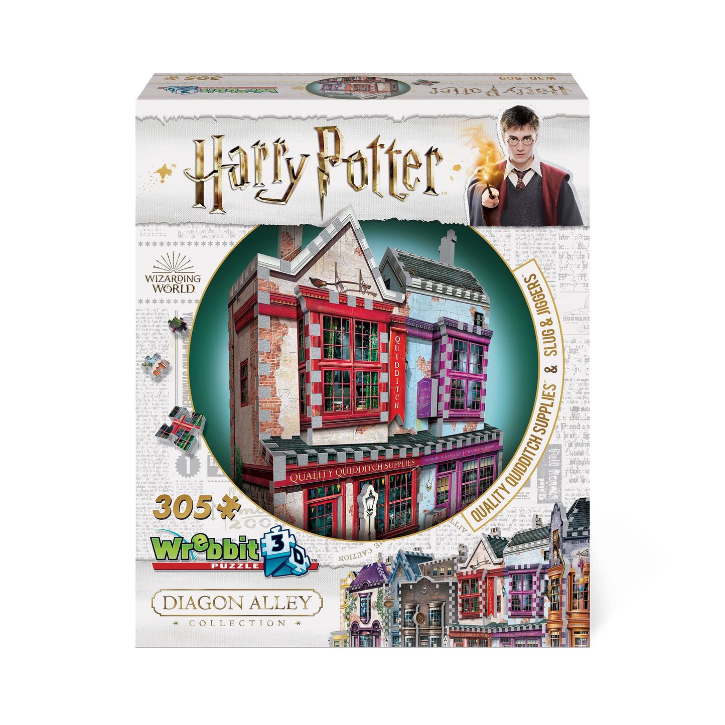 Diagon Alley Collection: Quidditch Supplies & Slug & Jiggers (305pc)