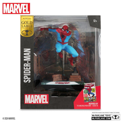 Marvel Collection 1/10 Spider-Man The Amazing Spider-Man #38 Gold Label 15cm