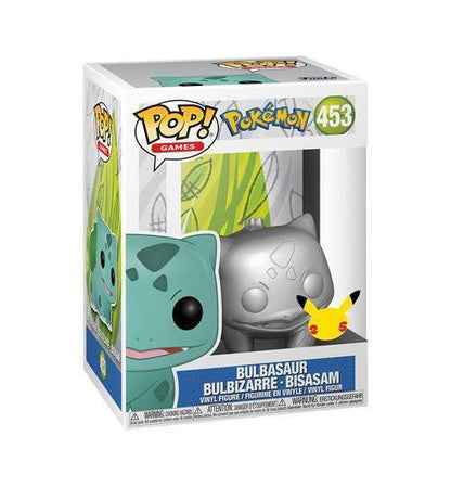 Funko - Games: Pokemon (Metalic Bulbasaur) POP! Vinyl /Figures