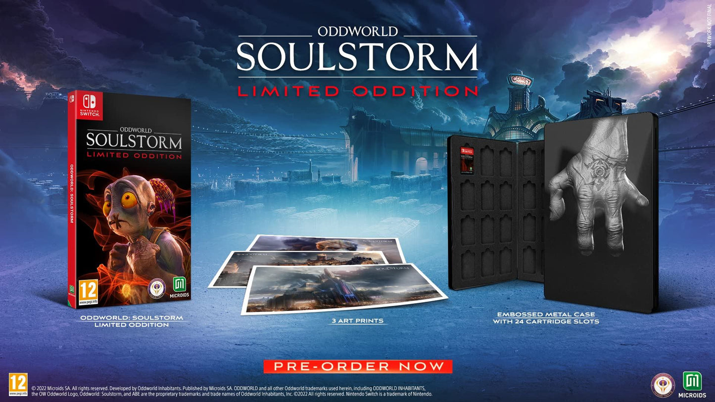 Oddworld: Soulstorm - Limited Oddition /Switch *New & Sealed*