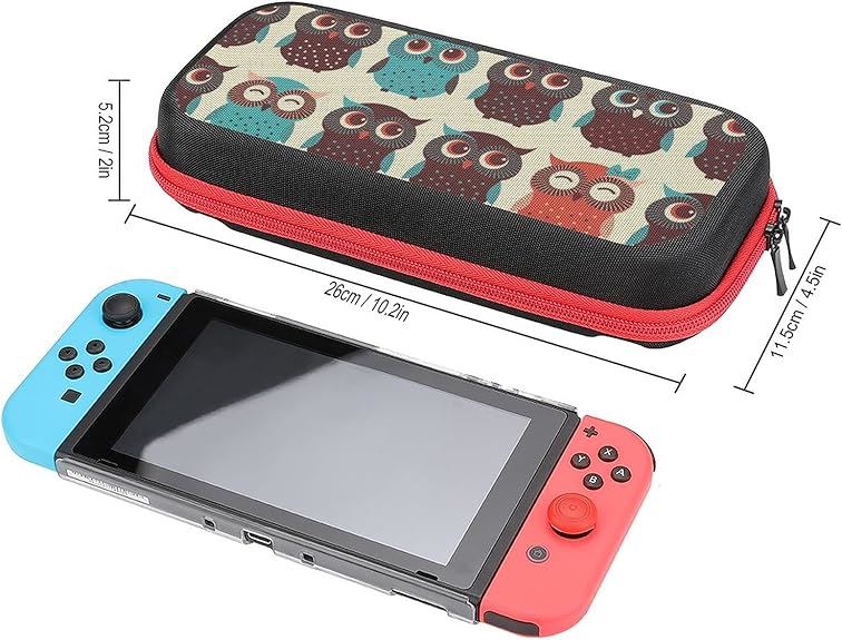 Nintendo Switch Travel Case Owl (Nintendo Switch / Switch Lite)