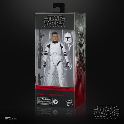 Star Wars Episode II Black Series Action Figure Phase I Clone Trooper 15 cm