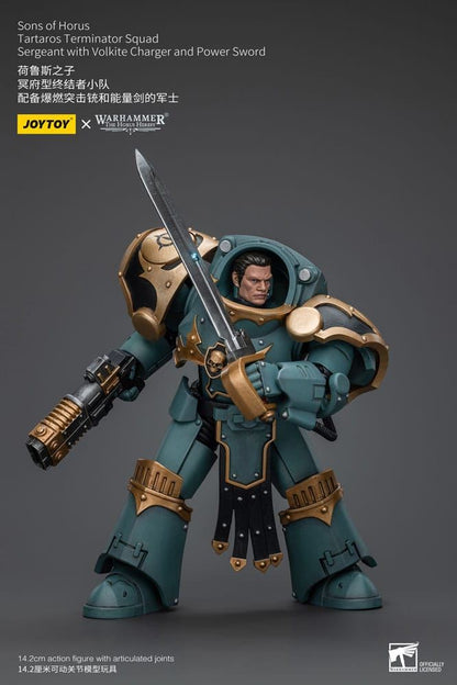 Warhammer Horus Heresy Tartaros Terminator Squad Sergeant Volkite 12cm