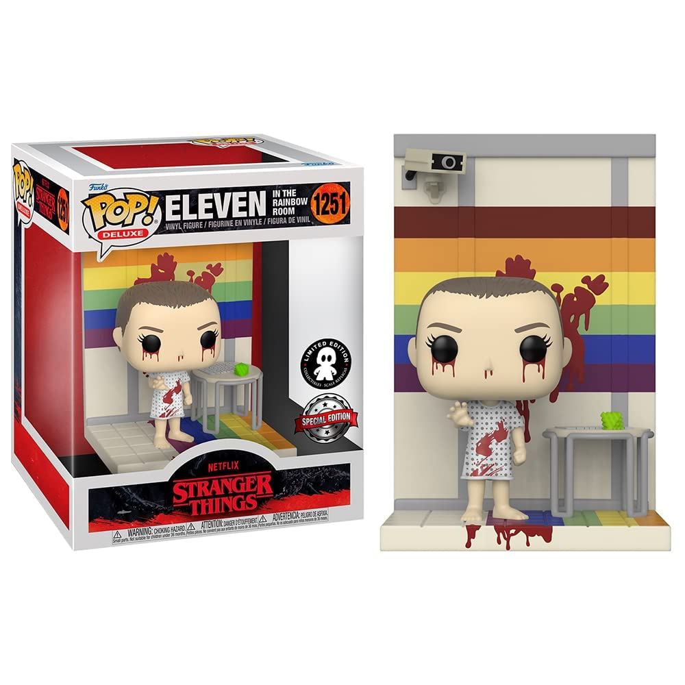 Funko - Deluxe: Stranger Things (Eleven In The Rainbow Room) POP! Vinyl /Figures