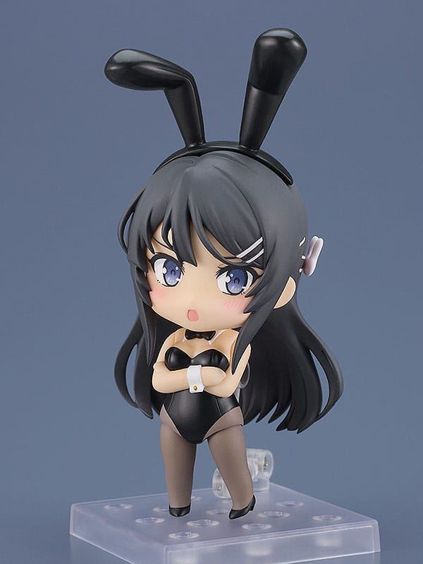 Rascal Does Not Dream Bunny Girl Senpai Nendoroid Mai Sakurajima Bunny Girl 10cm