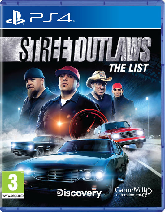 Street Outlaws The List Playstation 4 *New & Sealed*