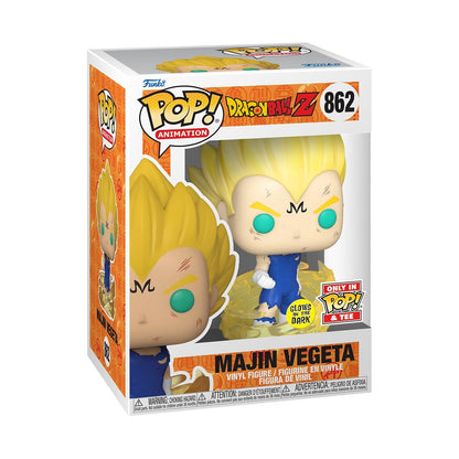 Dragonball Z POP! & Tee Box Majin Vegeta (GW) Size XL