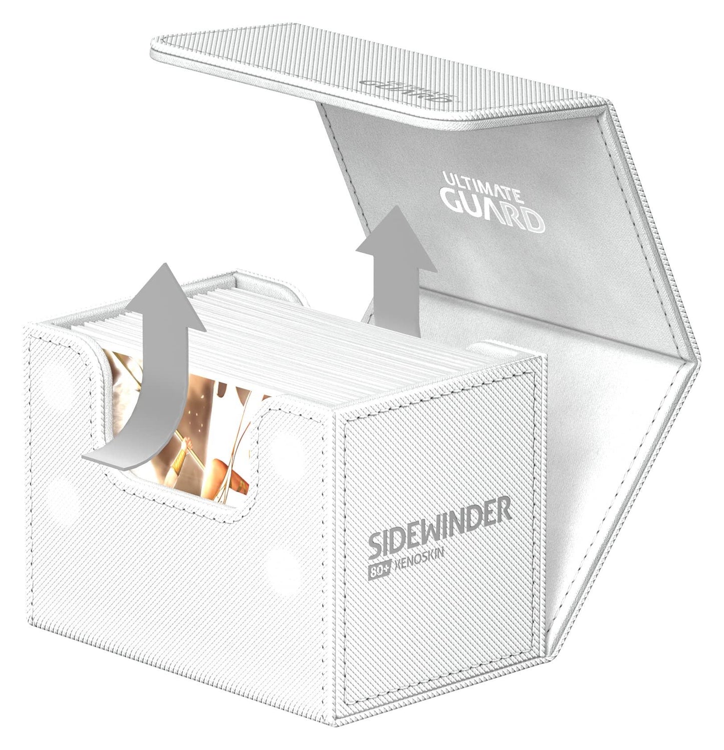 Ultimate Guard Sidewinder 80+ XenoSkin Monocolor White