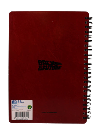 Back to the Future II Notebook with 3D-Effect Poster