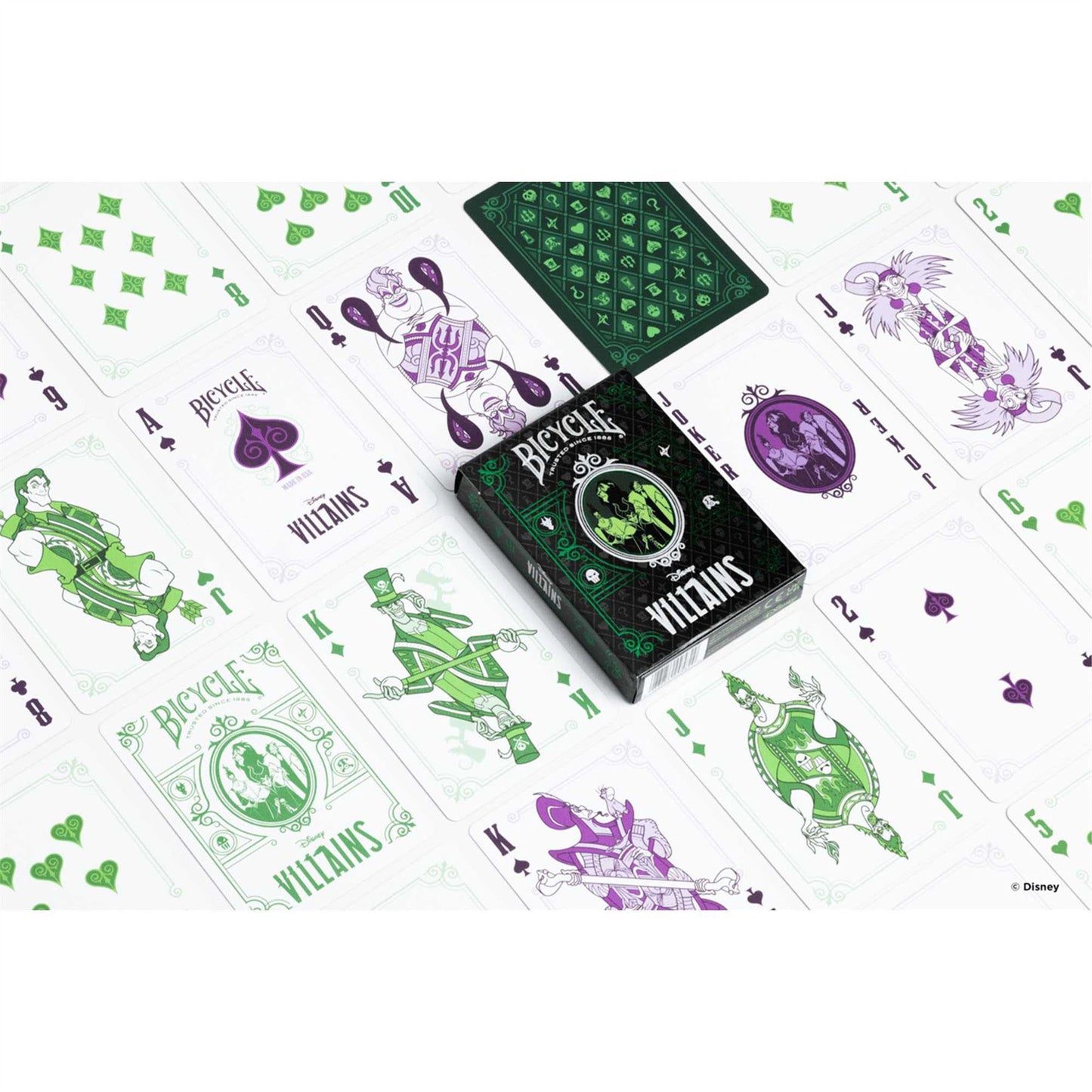 Bicycle: Disney Villains Green & Purple