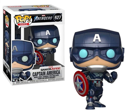 Marvel's Avengers (2020 video game) POP! Marvel Vinyl Figure Captain America 9cm