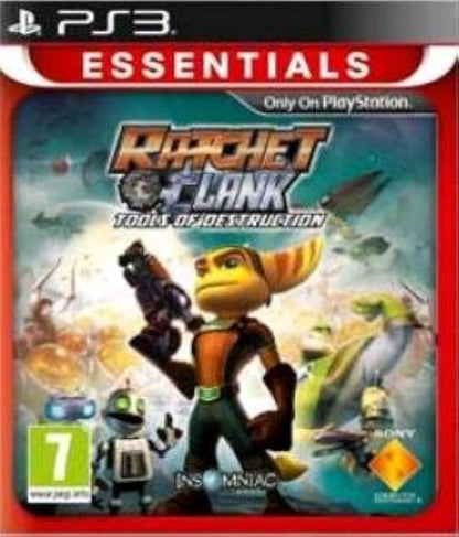 Ratchet & Clank Future: Tools Of Destruction (Essentials) /PS3 *New & Sealed*